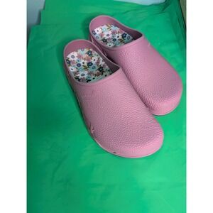 Gardenline Pink Rubber Garden Clogs. Size 9.5/10.5 Not a 7/8